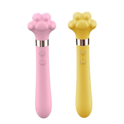 VIBRADOR DE PONTO G E CLITÓRIS - MEOW - S-HANDE