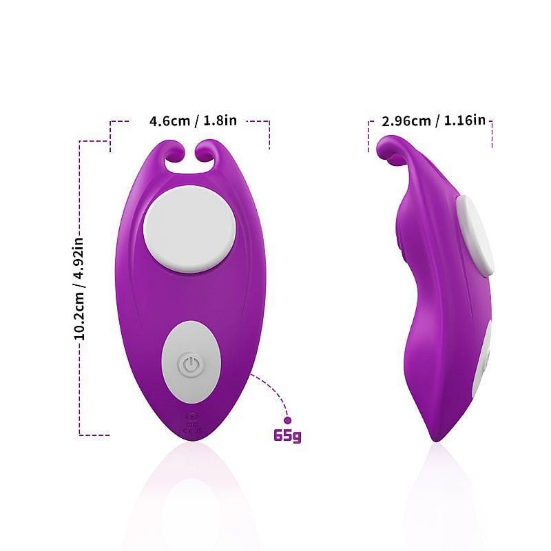 VIBRADOR DE CALCINHA - BORBOLETA BUZZY - COM APP