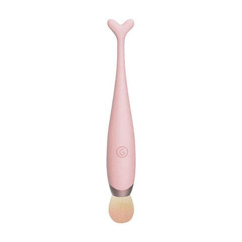 VIBRADOR EM FORMATO DE PINCEL DE MAQUIAGEM