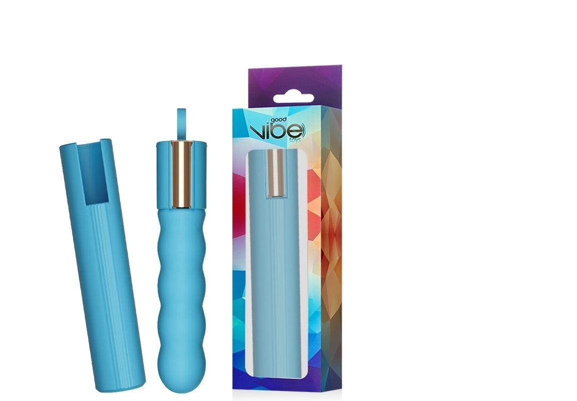 VIBRADOR VAI E VEM COM CASE  GOOD VIBE