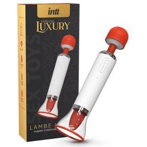 VIBRADOR E SUGADOR LAMBE LAMBE INTT