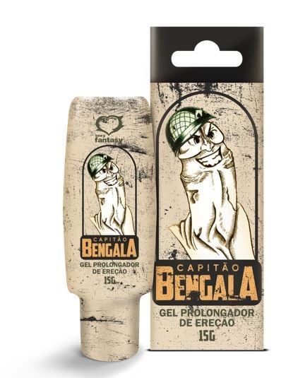 GEL FUNCIONAL CAPITÃO BENGALA RETARDADOR 15G SEXY FANTASY