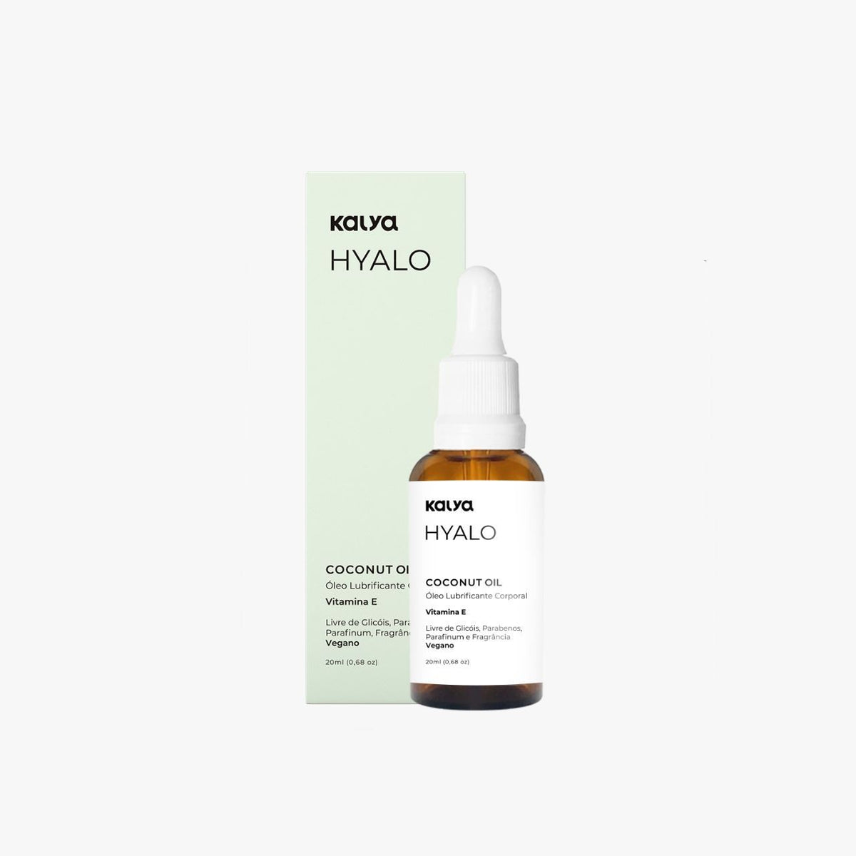 LUBRIFICANTE HIDRATANTE HYALO ÓLEO DE COCO 20ML