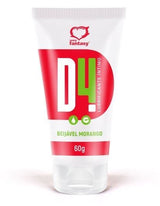 LUBRIFICANTE A BASE DE AGUA COM SABOR D4 60G SEXY FANTASY