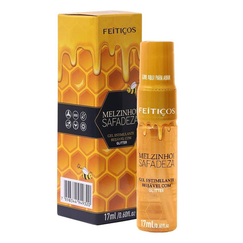 MELZINHO COM SAFADEZA GEL EXCITANTE BEIJÁVEL 17ML FEITIÇOS