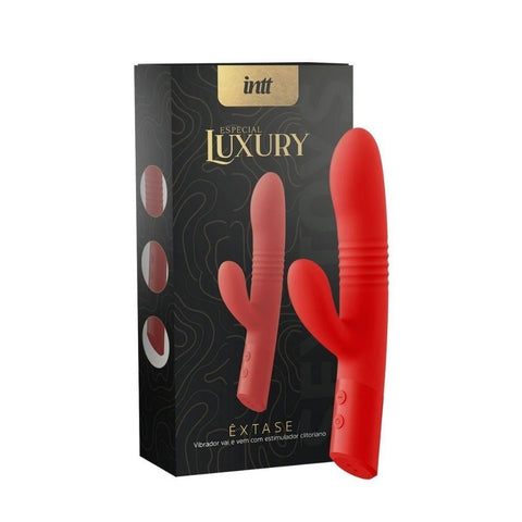 VIBRADOR DUPLO COM VAI E VEM EXTASE INTT