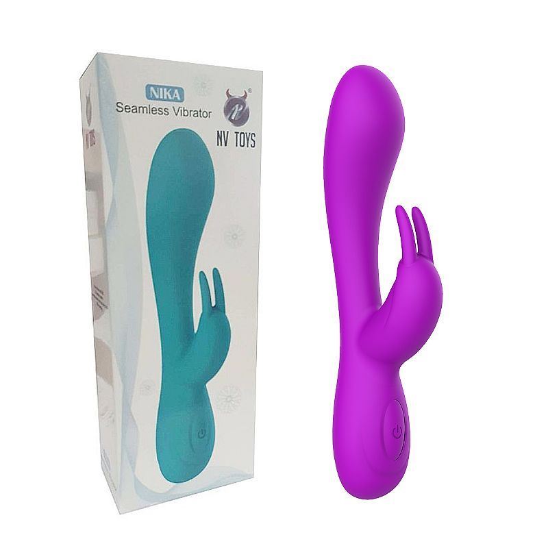 VIBRADOR DE PONTO G E CLITÓRIS - NIKA -NV TOYS