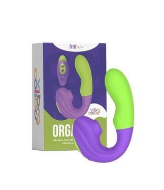 SUGADOR E PULSADOR ORGASMIC COLORS INTT
